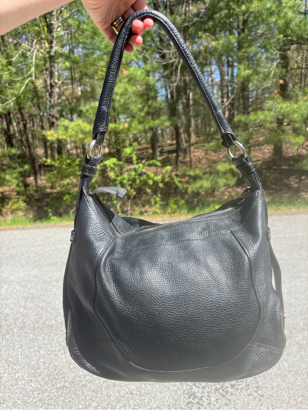 Furla Leather Shoulder Bag - Picture 16 of 17